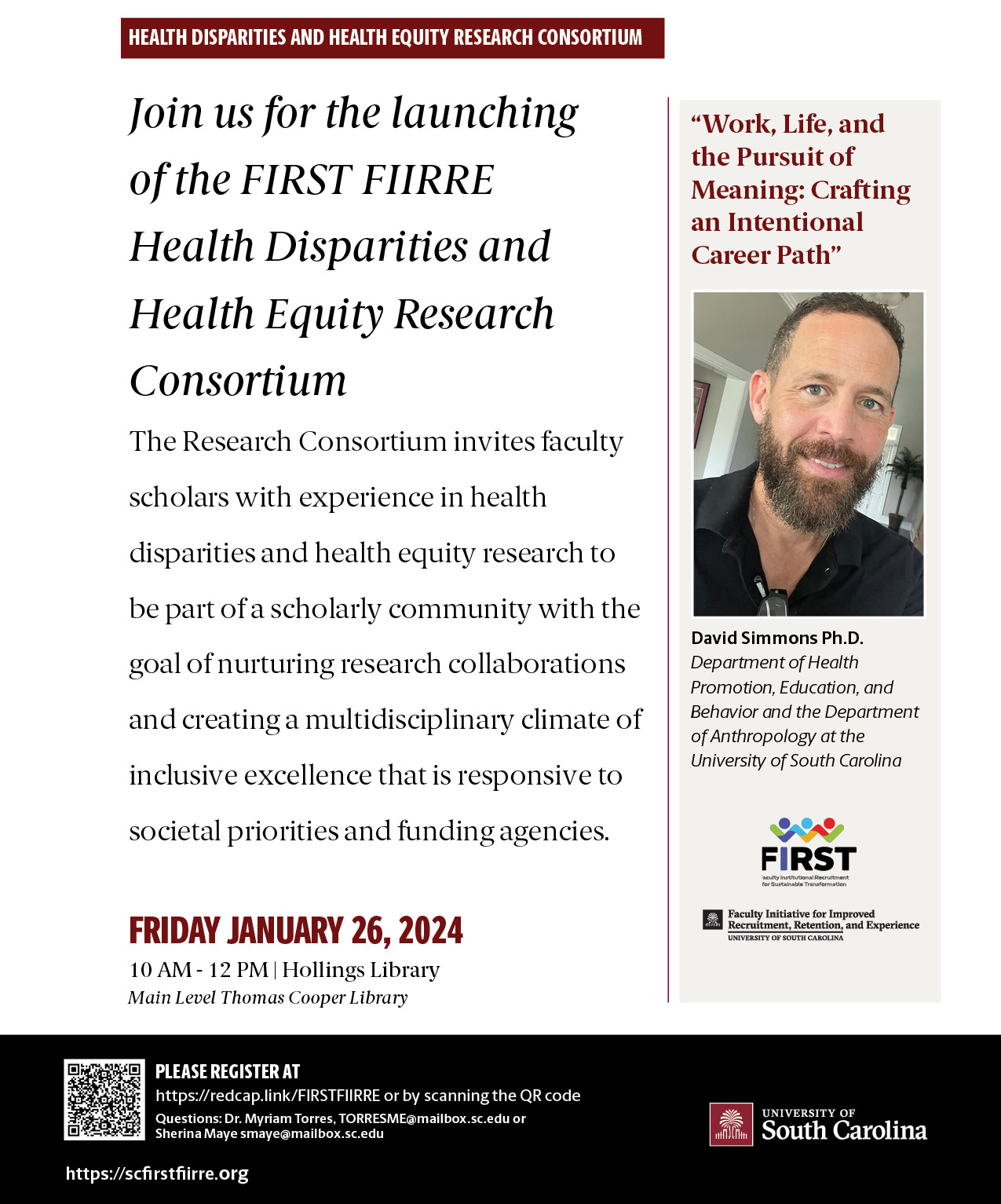 USC First Fiirre | Health Disparities and Health Equity Research Consortium