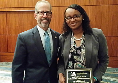 Kenn Apel (left) and Angela McLeod