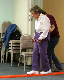 older adult walking